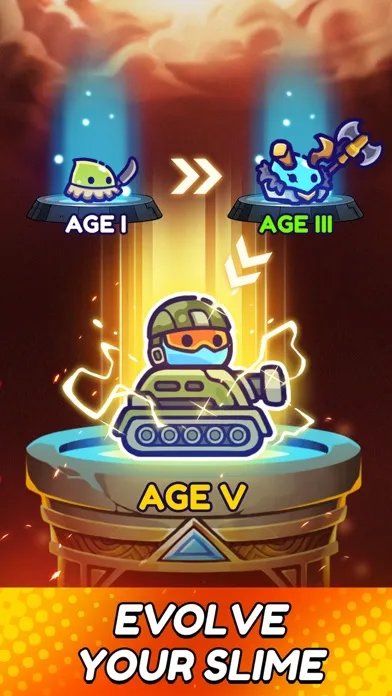 ภาพหน้าจอของ Slime Warrior: Age of War