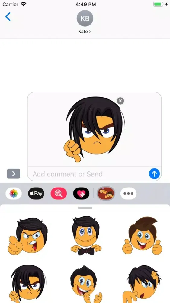 Boy and Girl Stickers Pack Screenshots