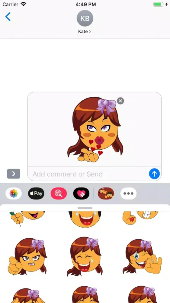 Boy and Girl Stickers Pack Screenshots