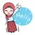Cute Hijab Stickers Pack