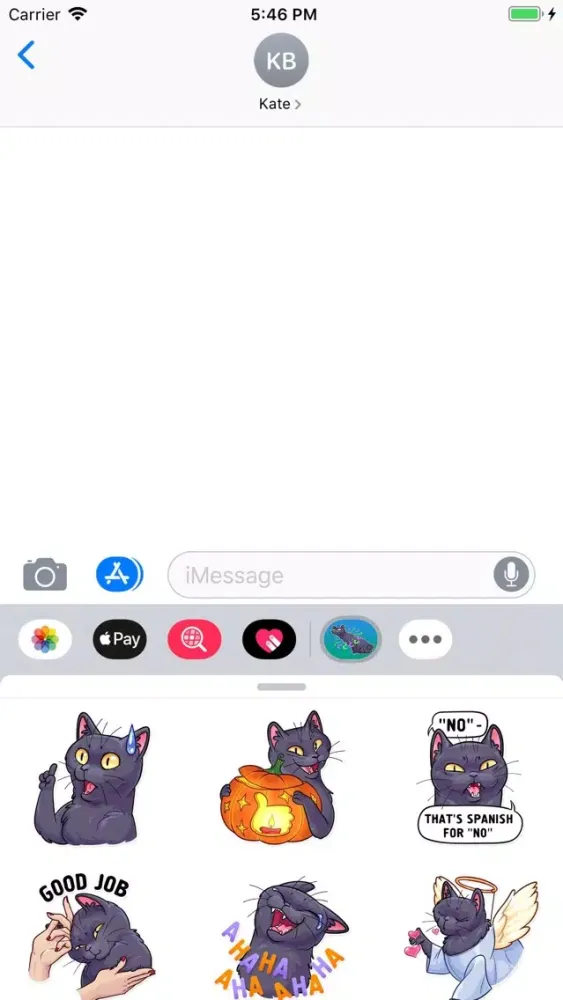 Capturas de pantalla de Cat - Stickers Pack