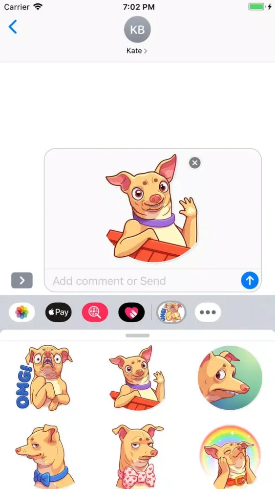 Doggy Dog Stickers Pack Ekran Görüntüleri