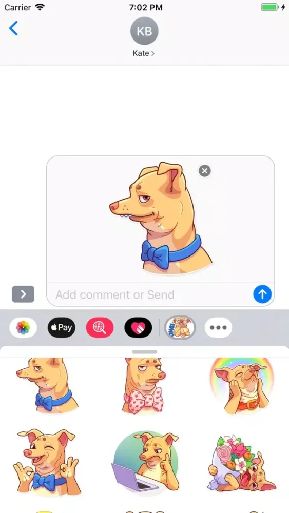 Doggy Dog Stickers Pack Ekran Görüntüleri