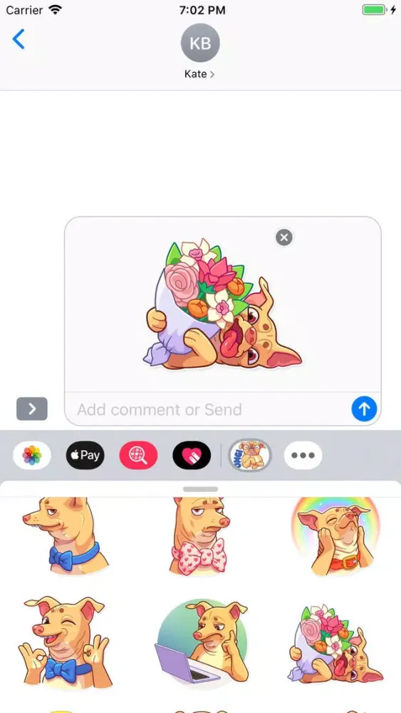 Doggy Dog Stickers Pack Ekran Görüntüleri