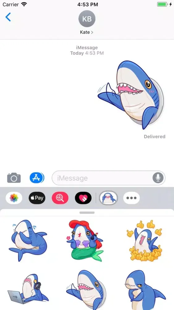 Dolphin Stickers Pack Screenshots
