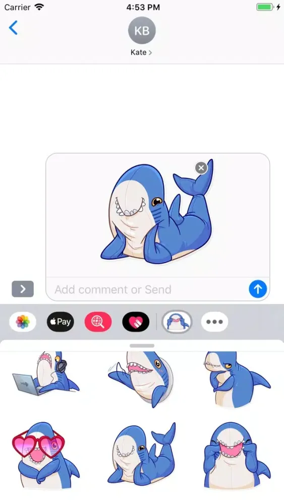 Dolphin Stickers Pack Screenshots