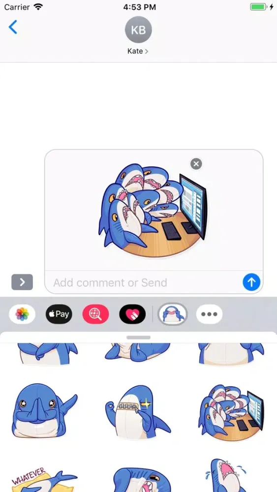 Dolphin Stickers Pack Screenshots