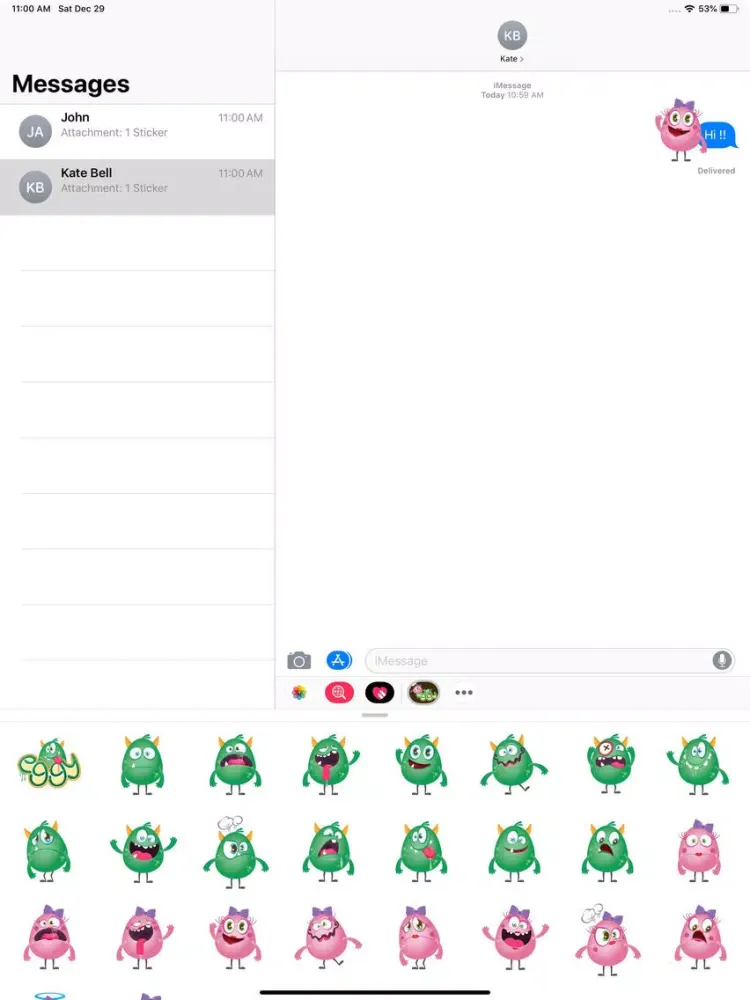 Eggy and Eggyna Monsters iPad  Screenshots