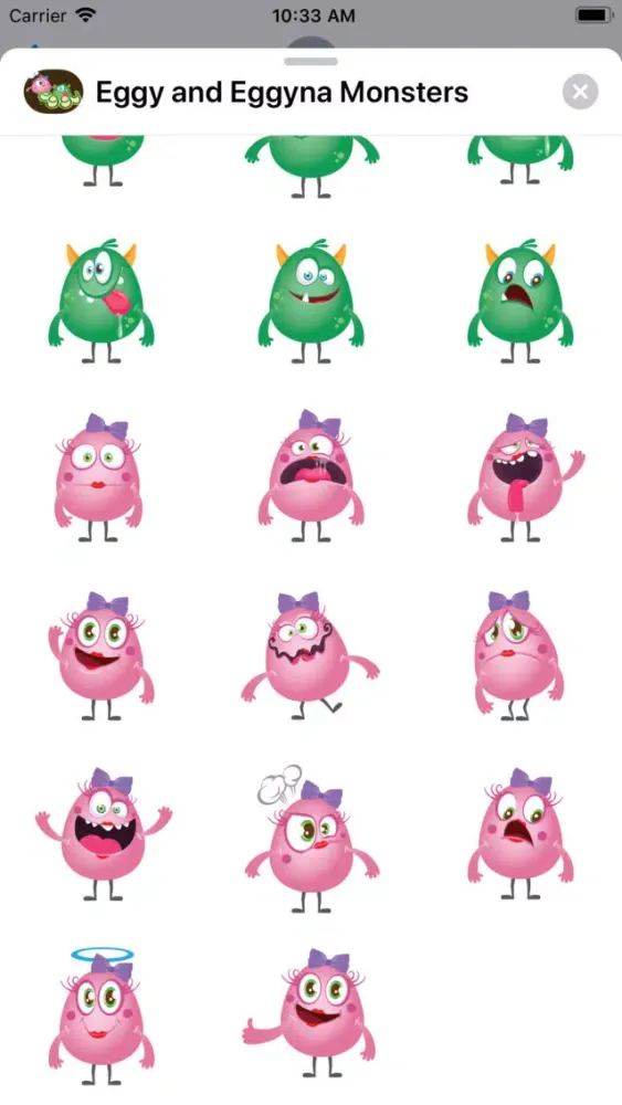 Eggy and Eggyna Monsters Screenshots