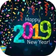 Happy New Year 2019 - Stickers Happy New Year 2019 - Stickers