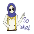Hijab Girl Stickers Pack