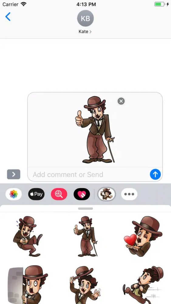 تصاویر Joker Hat Stickers Pack