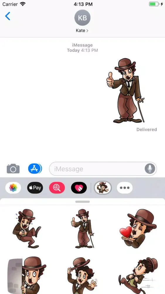 تصاویر Joker Hat Stickers Pack