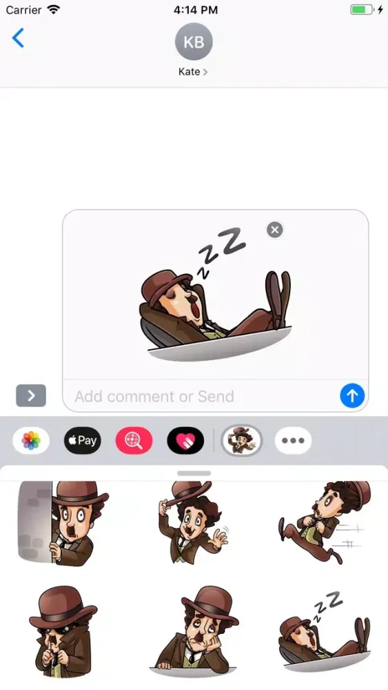 تصاویر Joker Hat Stickers Pack