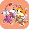 Love Cat Stickers Pack