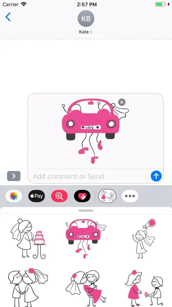 Lovely Couple - Stickers Pack スクリーンショット