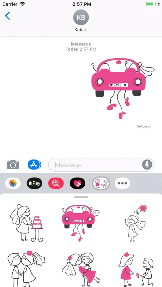 Lovely Couple - Stickers Pack スクリーンショット