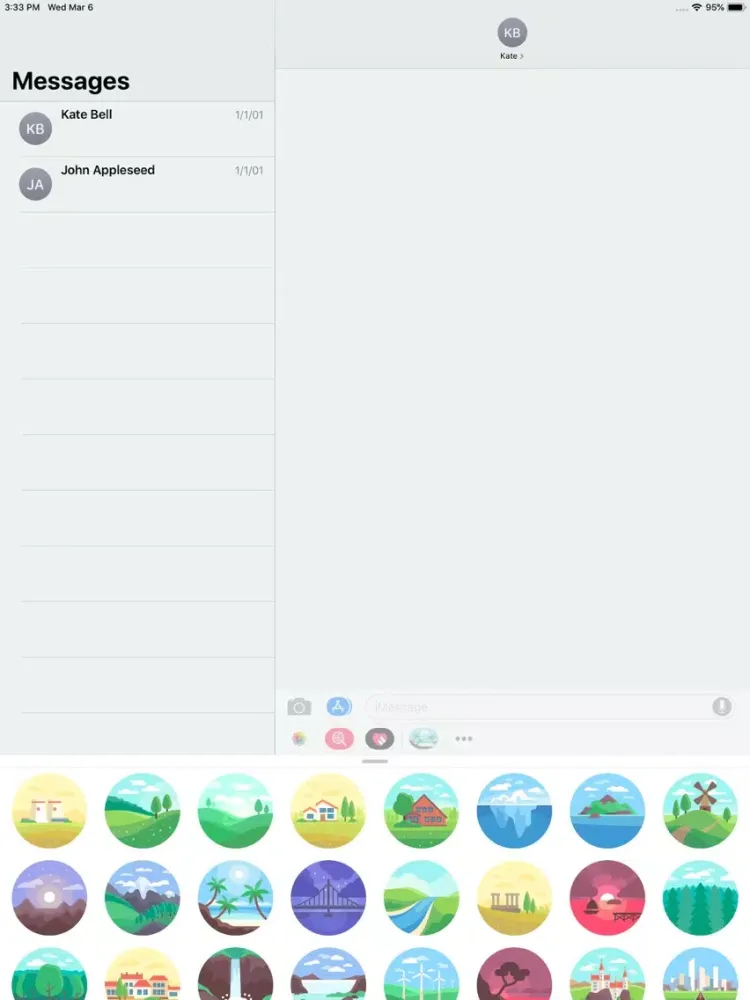 صور Nature - Stickers Pack iPad 