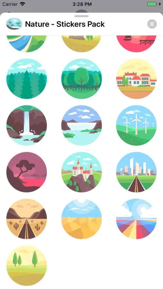 صور Nature - Stickers Pack
