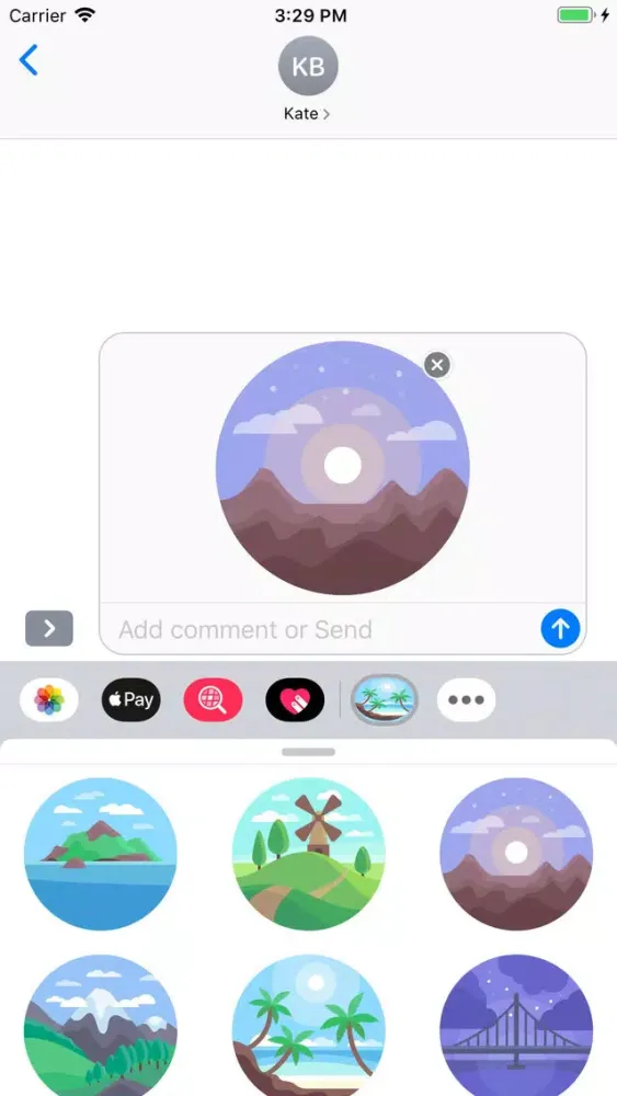 صور Nature - Stickers Pack