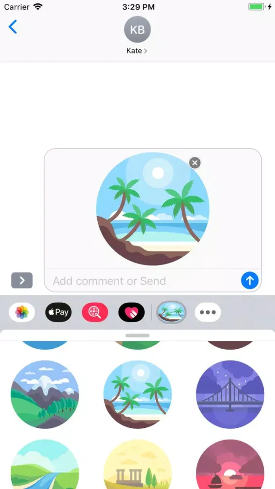 صور Nature - Stickers Pack