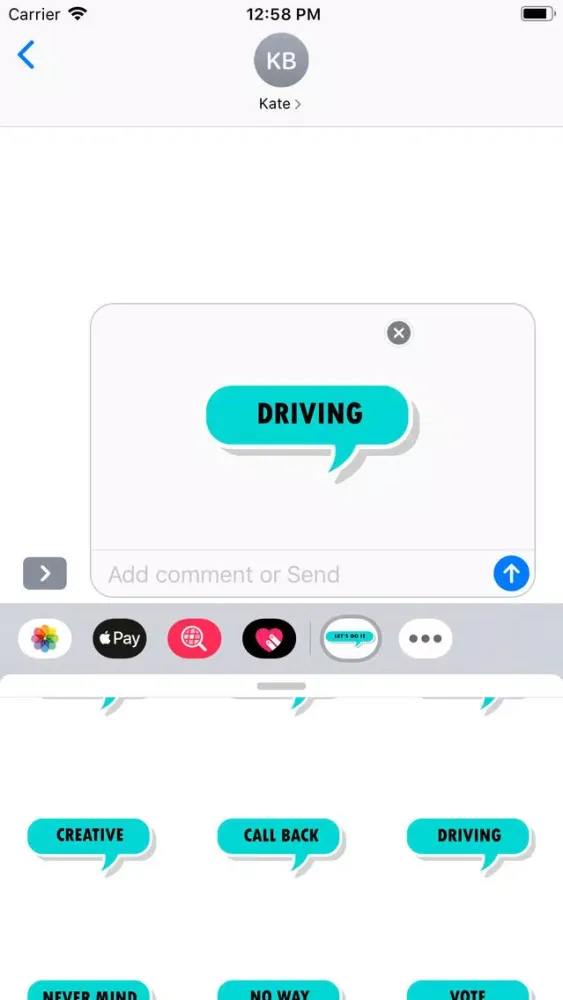 تصاویر Popups Stickers Pack