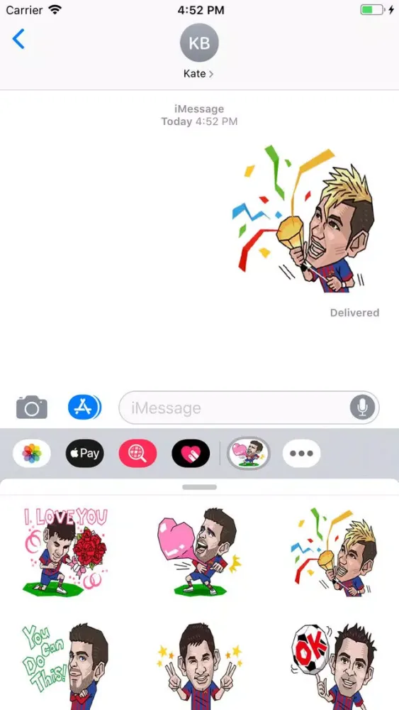 Soccer - Stickers Pack应用截图