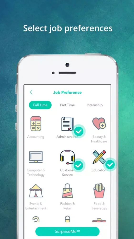 Скриншоты SlingApp - swipe.hired