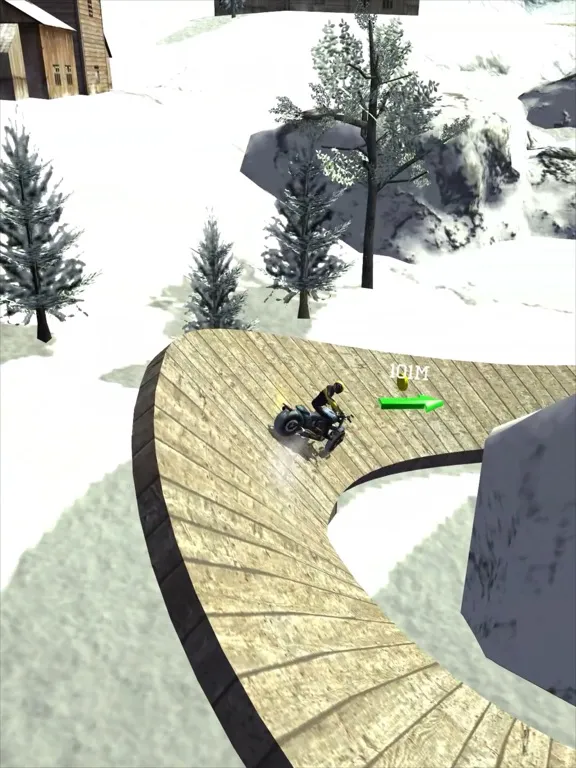 Slingshot Stunt Biker iPad  سکرین شاٹس