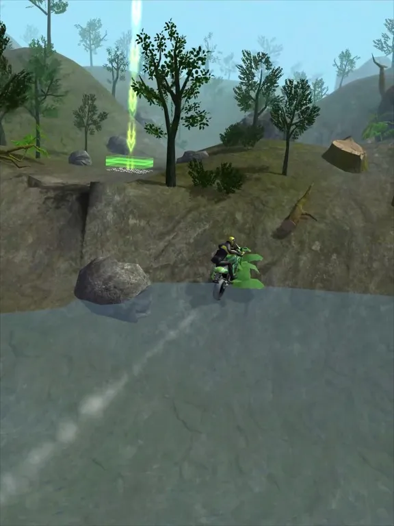 Slingshot Stunt Biker iPad  سکرین شاٹس