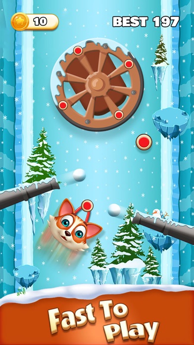 Slingshot Puppy: Flying Arcade スクリーンショット
