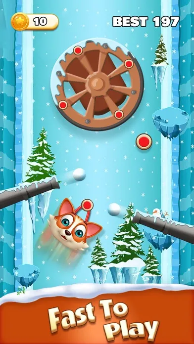 Slingshot Puppy: Flying Arcade 스크린샷