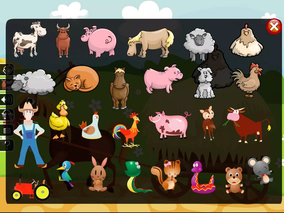 Farm Yard Fun For Kids iPad 应用截图