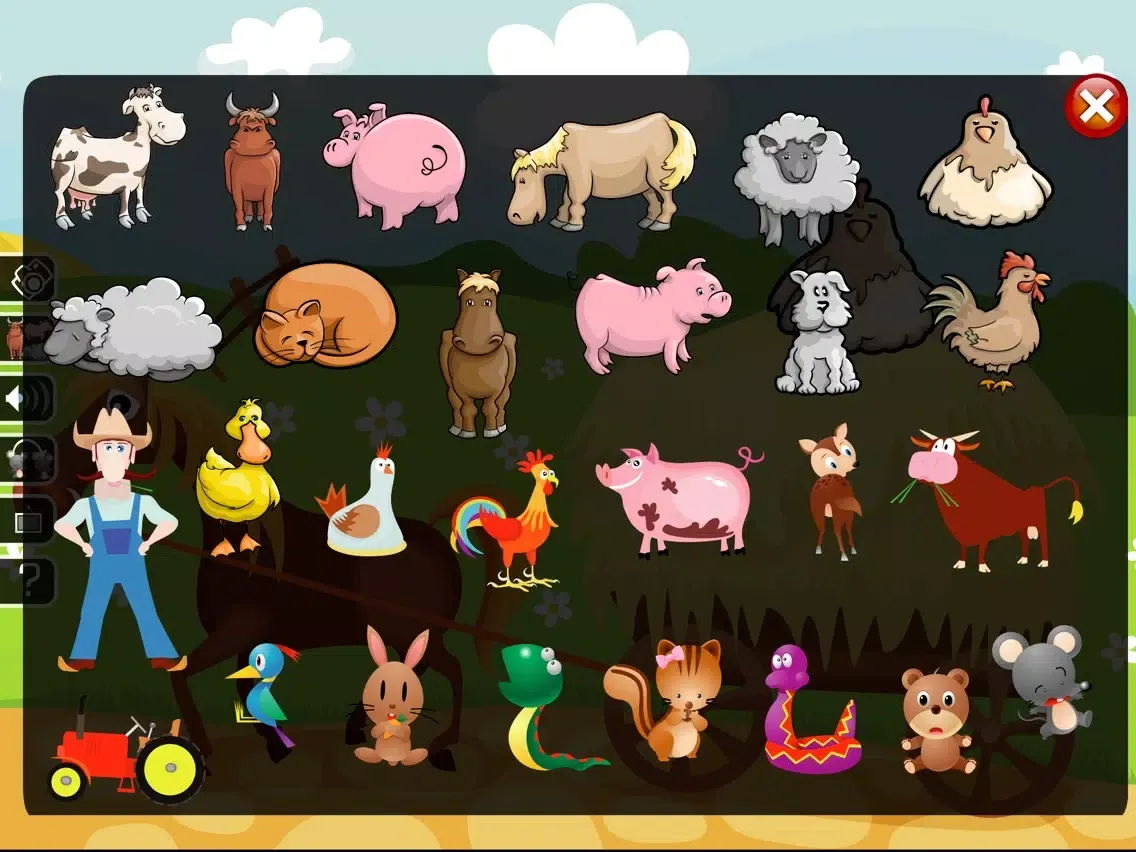 Farm Yard Fun For Kids iPad 应用截图