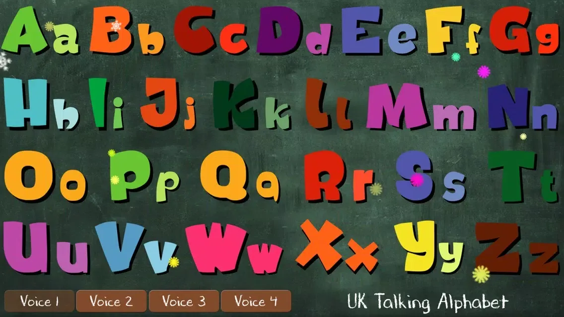 UK Talking Alphabet Screenshots