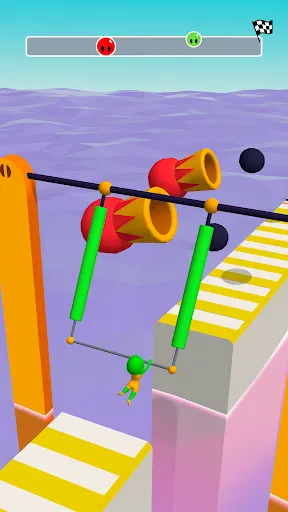 Tangkapan skrin Fun Race 3D — Run and Parkour