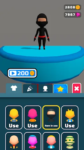 Tangkapan skrin Fun Race 3D — Run and Parkour