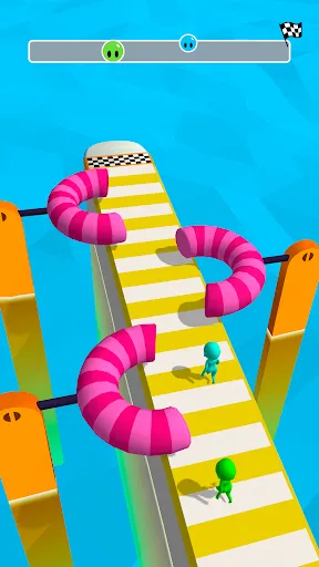 Tangkapan skrin Fun Race 3D — Run and Parkour
