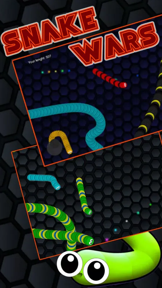 Zrzuty ekranu Anacondas Snake.IO - Huge Snake Games