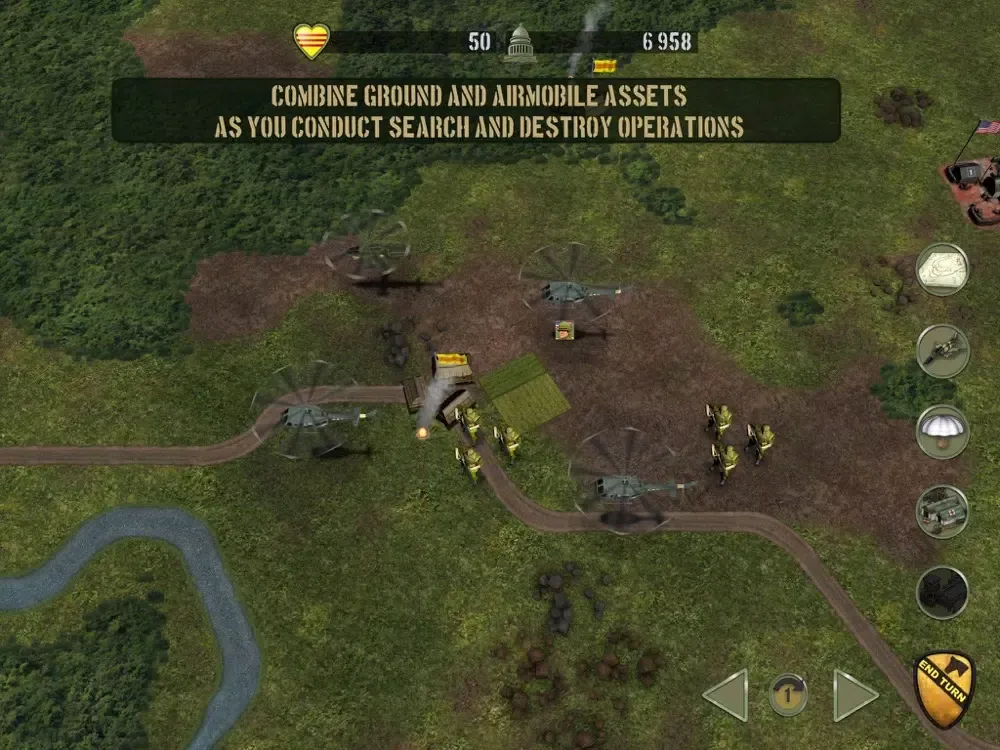 Tangkapan skrin Vietnam...'65 iPad 