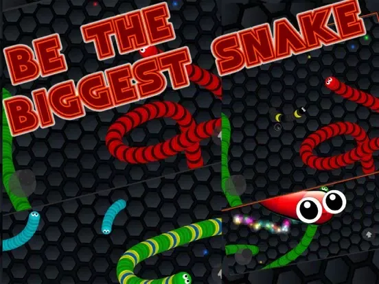 Anacondas Snake Worm Wars Games iPad Screenshots