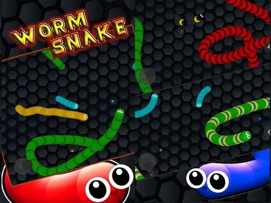 Anacondas Snake Worm Wars Games iPad Screenshots