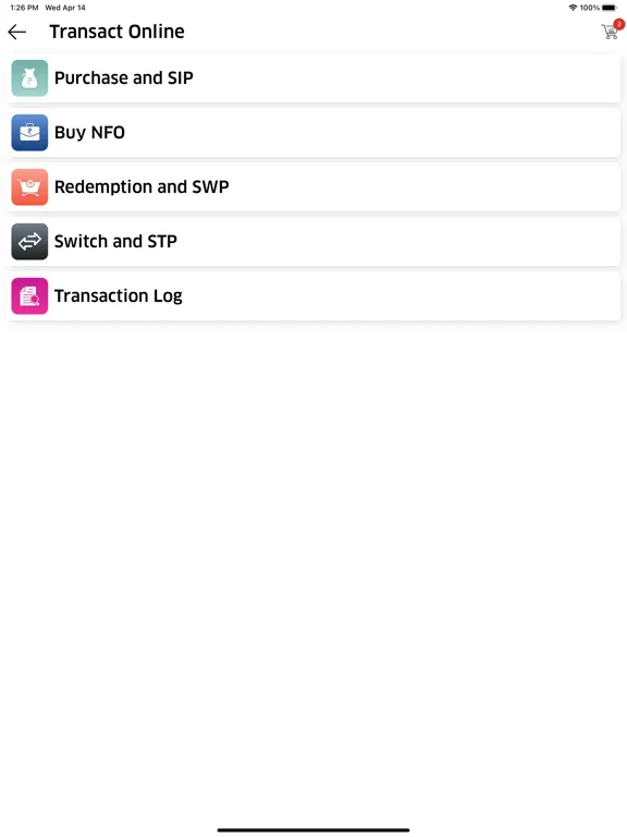 Capturas de pantalla de SLM Invest Online iPad 