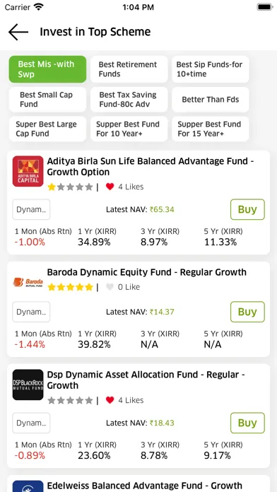 Capturas de pantalla de SLM Invest Online