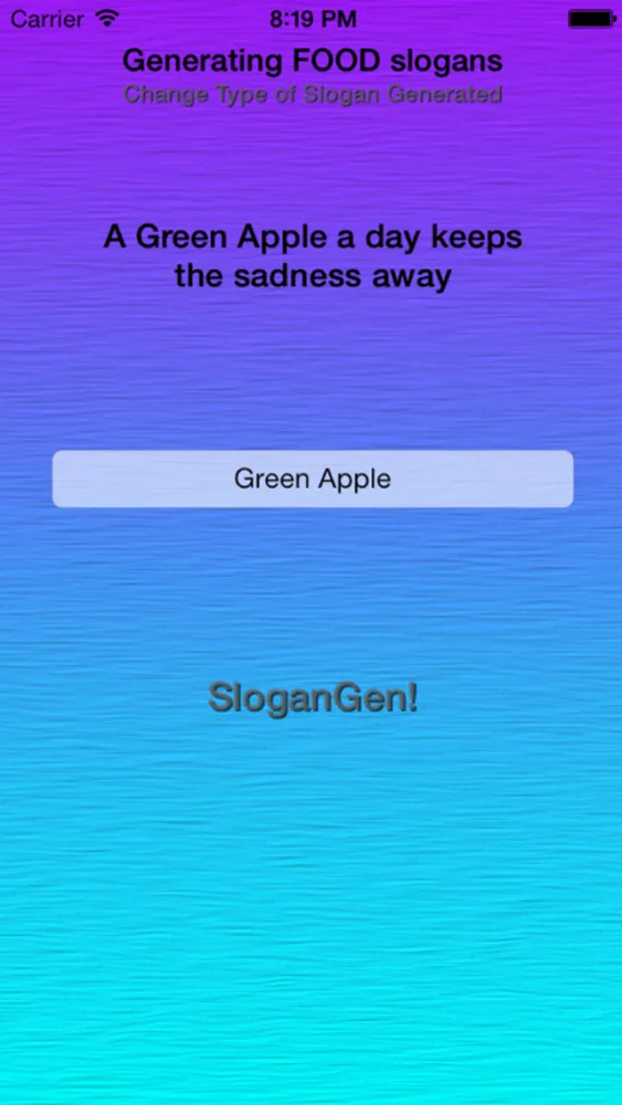 Скриншоты SloganGen