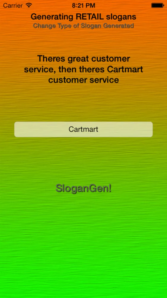 Скриншоты SloganGen