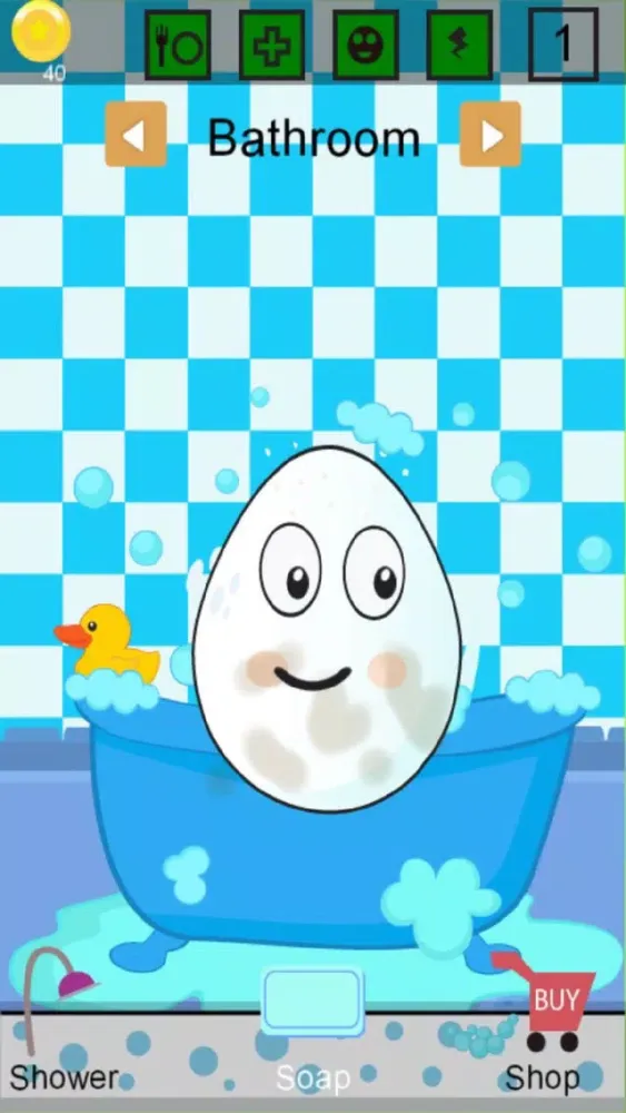 Capturas de tela do Egg - Free Virtual Pet Game for Girls, Boys and Kids