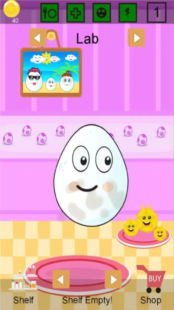 Capturas de tela do Egg - Free Virtual Pet Game for Girls, Boys and Kids