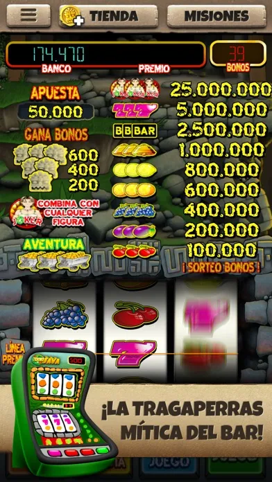 El Tesoro de Java-Tragaperras Screenshots