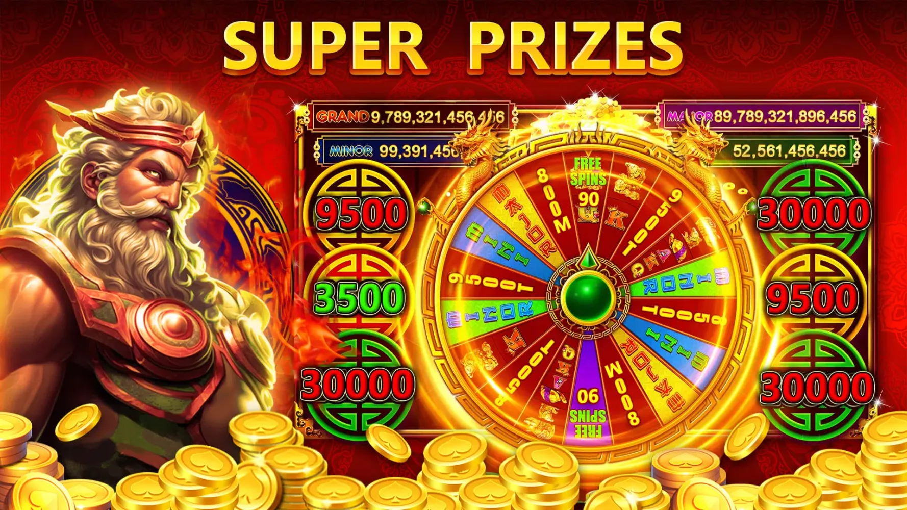 Jackpot Casino: Zeus Slots سکرین شاٹس